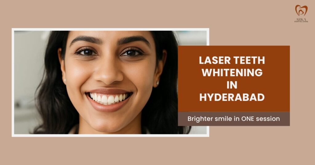 Laser teeth whitening in Gachibowli