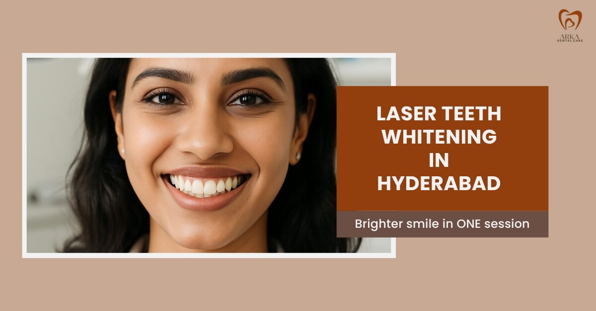 Laser teeth whitening in Gachibowli
